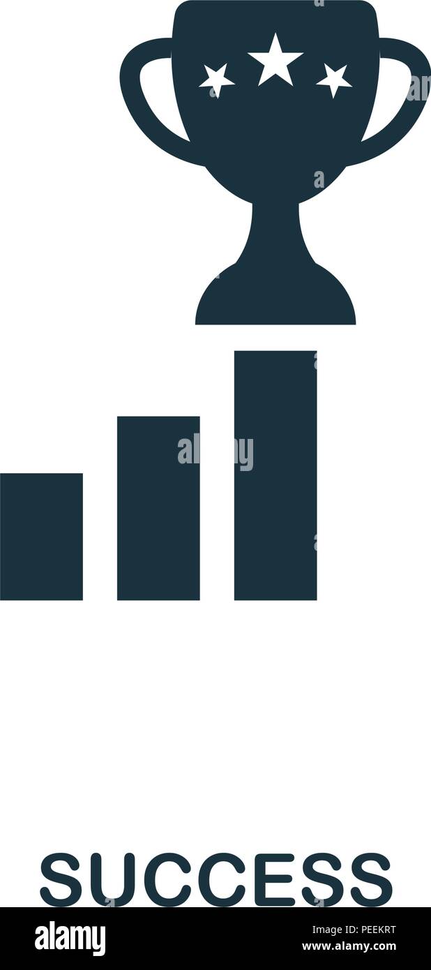 Success creative icon. Simple element illustration. Success concept ...