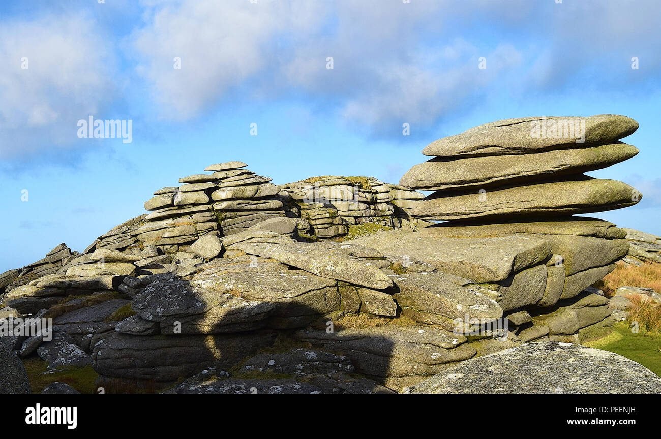 Rough Tor/Brown Willy, Bodmin Moor, Cornwall, 200218 Stock Photo Alamy