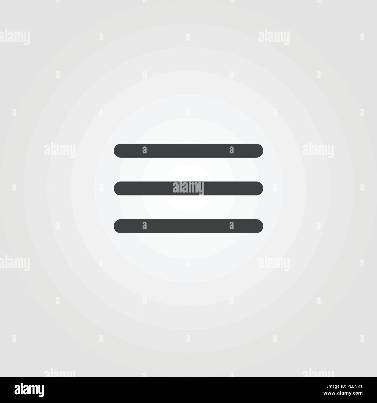 Menu creative icon. Simple element illustration. Menu concept symbol ...