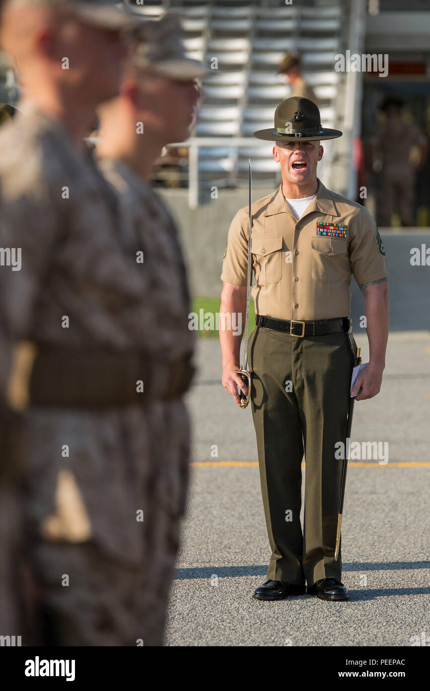 Experts on the marine corps drill and ceremonies manual hires stock