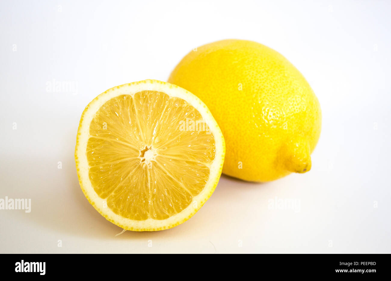 Lemon, lime. natural juices and healthy food Stock Photo Alamy