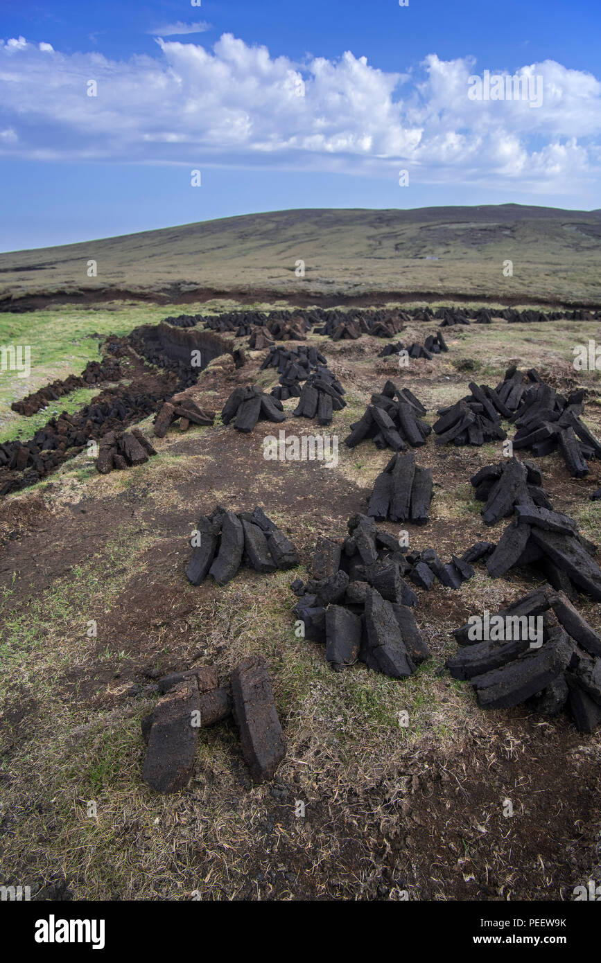 Stack Of Peat Scotland High Resolution Stock Photography and Images Alamy