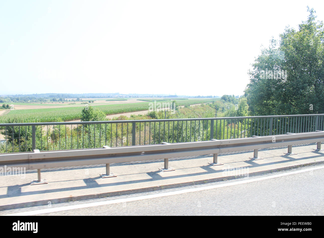 Roads in Europe countries Stock Photo Alamy