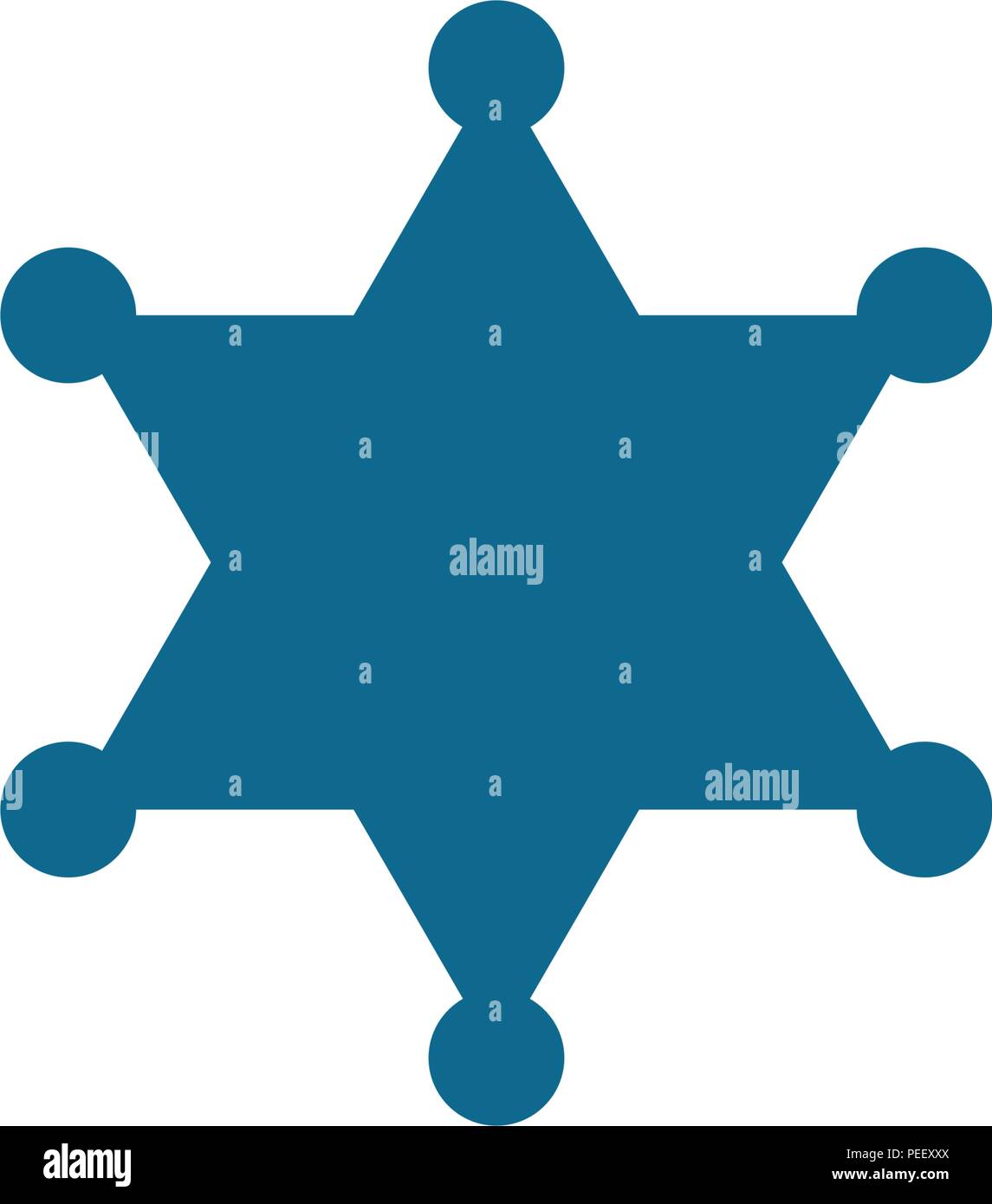 star sherif vector icon illustration design template Stock Vector Image &  Art - Alamy