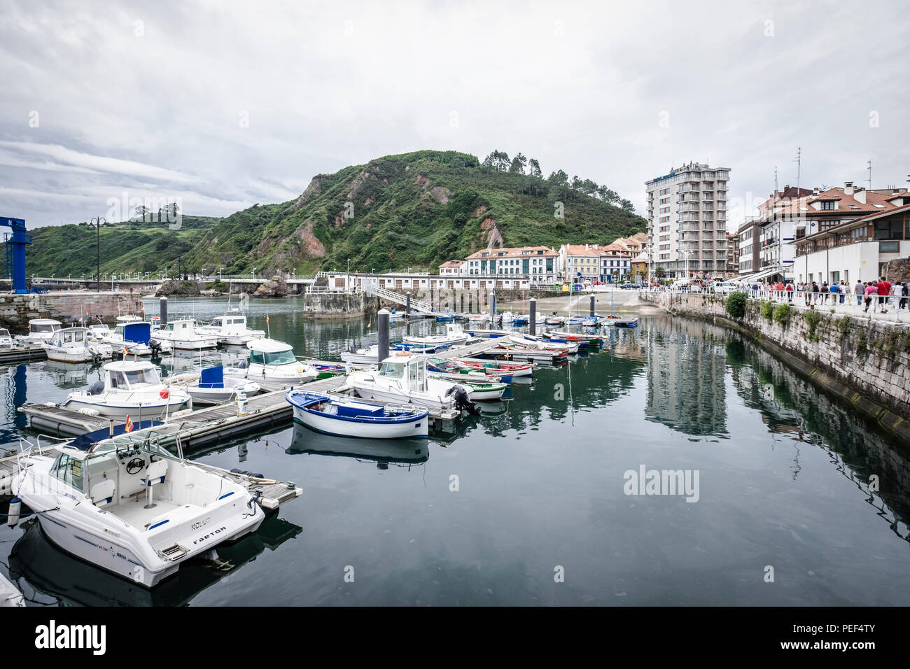 Port of Candas, Asturias, Spain Stock Photo - Alamy