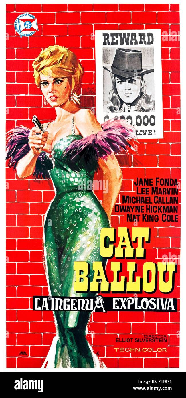 Original Film Title: CAT BALLOU.  English Title: CAT BALLOU.  Film Director: ELLIOT SILVERSTEIN.  Year: 1965. Credit: COLUMBIA PICTURES / Album Stock Photo