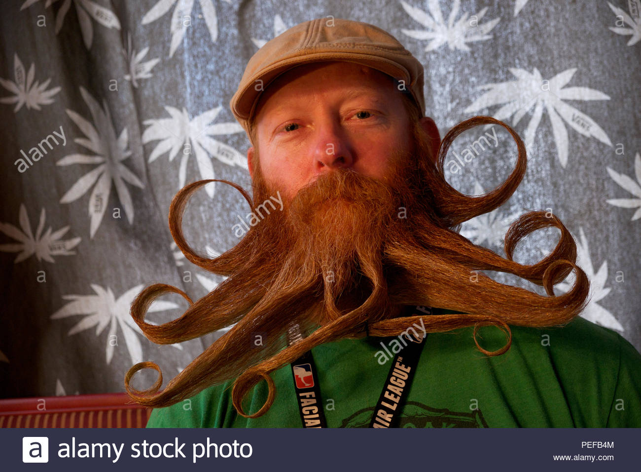 A Member Of The Austin Facial Hair Club Who Competes In Beard