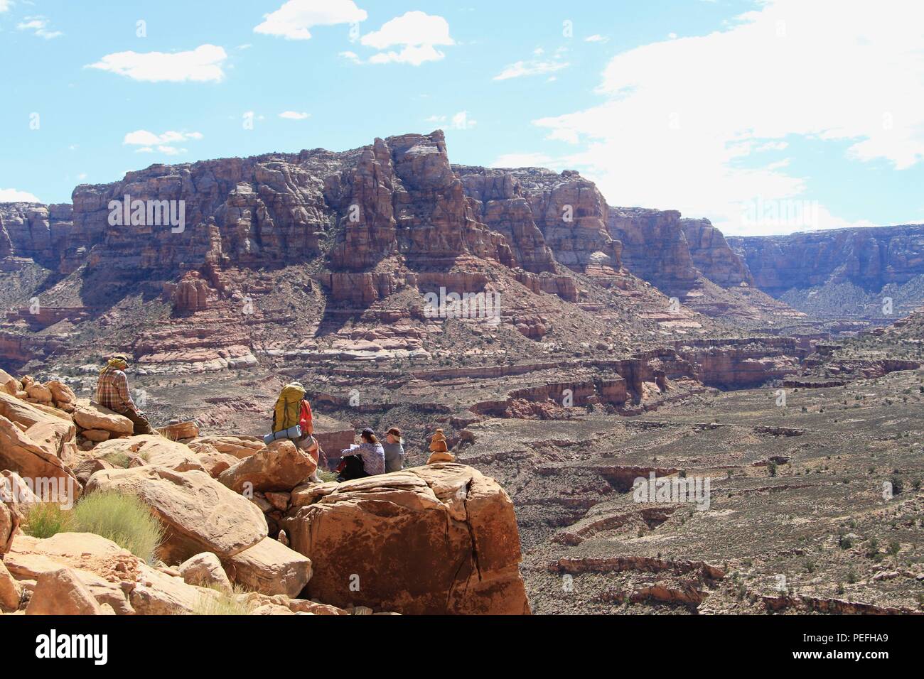 Dark Canyon Wilderness, Bears Ears National Monument, Utah Stock Photo