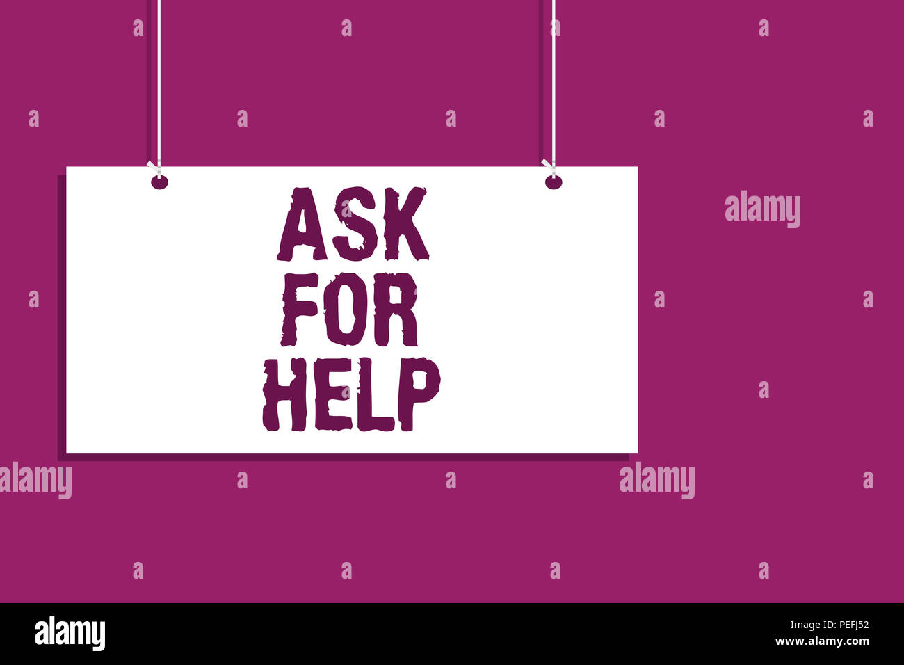Handwriting Text Writing Ask For Help Concept Meaning Request To Support Assistance Needed Professional Advice Hanging Board Message Communication Op Stock Photo Alamy