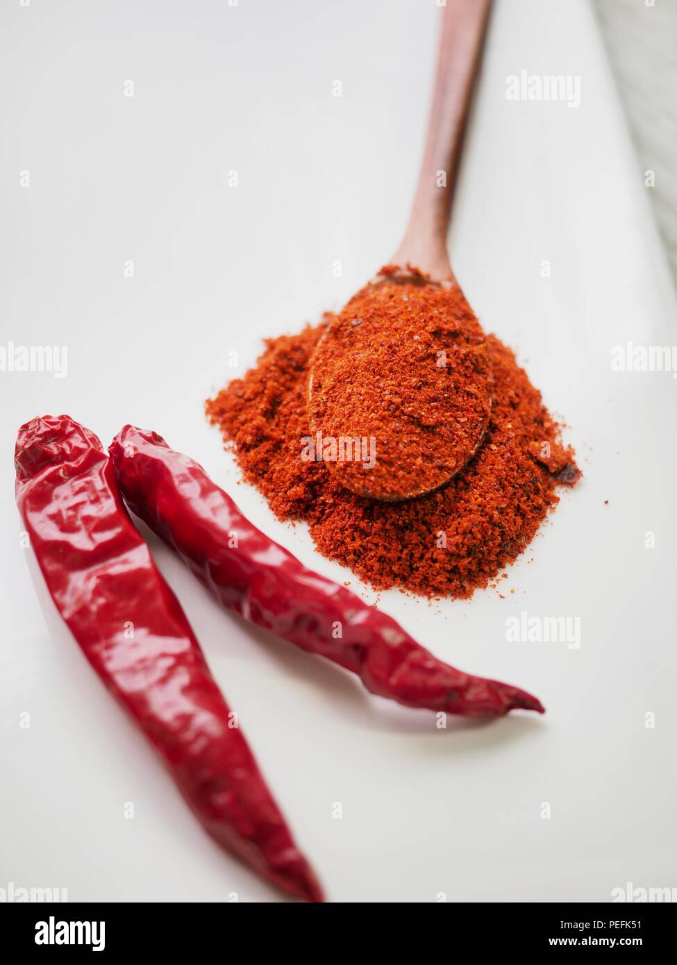 Korean red pepper powder Stock Photo Alamy