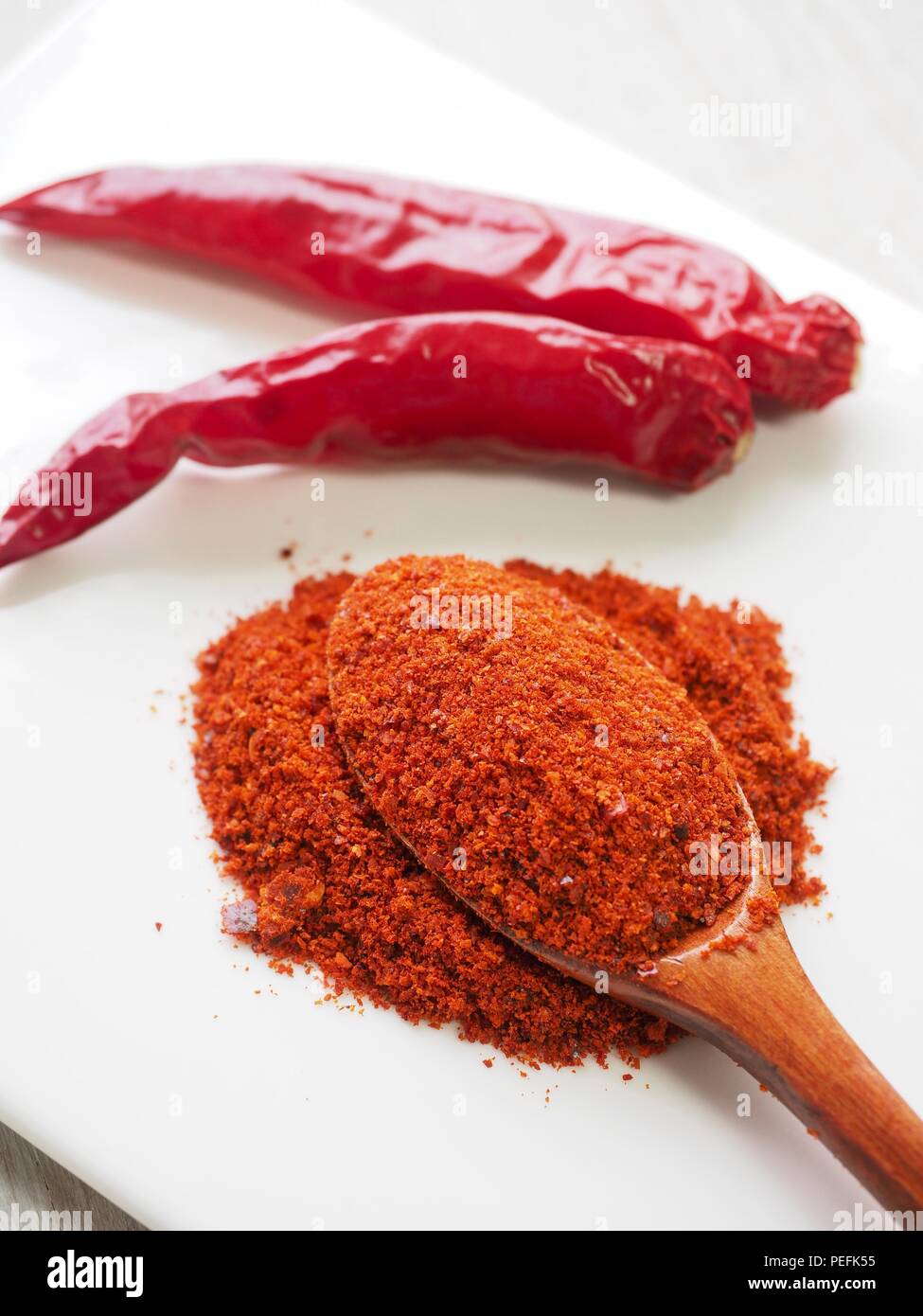 Korean red pepper powder Stock Photo Alamy