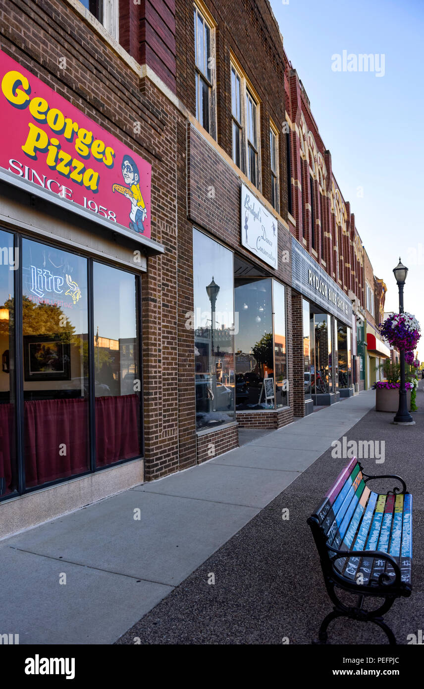 Main Street in Austin, Minnesota Stock Photo Alamy