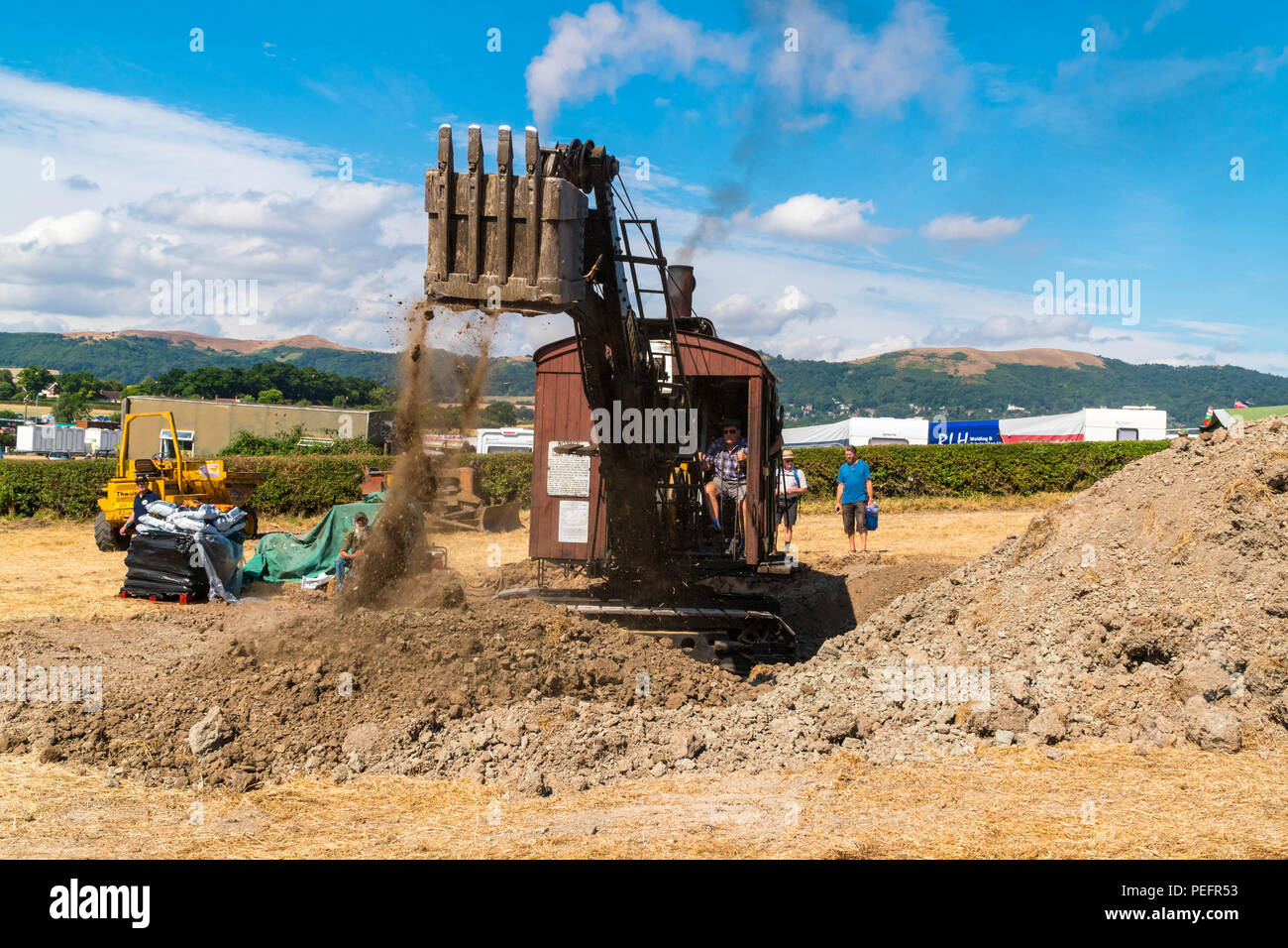 Steam shovel operator hires stock photography and images Alamy