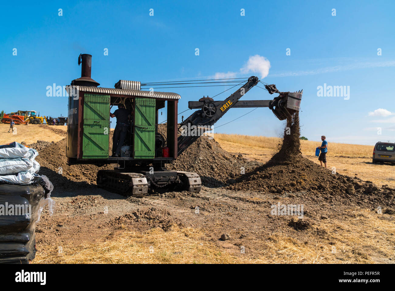 Steam shovel operator hires stock photography and images Alamy
