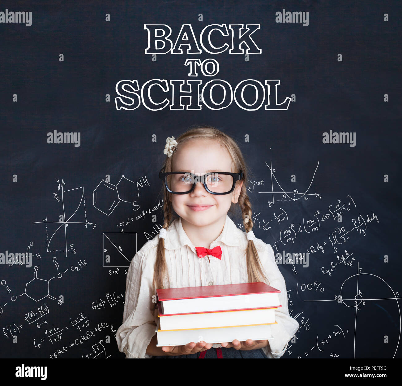School hairstyle hi-res stock photography and images - Alamy