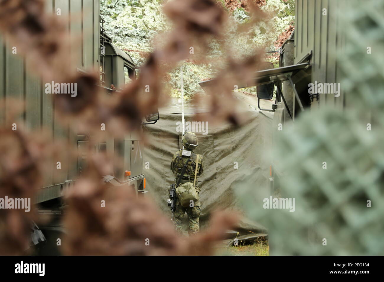 Czech soldiers 74th light motorized hi-res stock photography and images ...