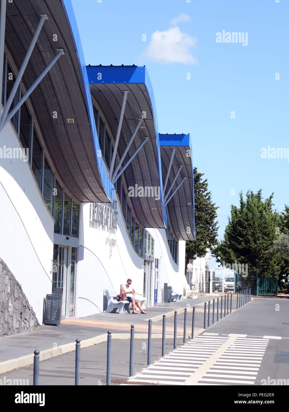 Exterior photographs of BéziersCap d'Agde Airport, France Stock Photo