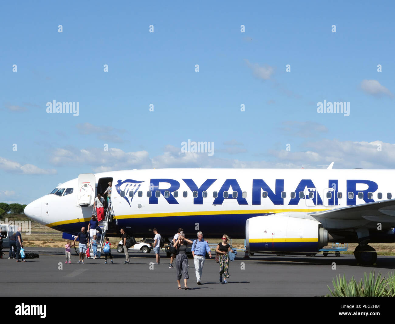 Walking across the apron hi-res stock photography and images - Alamy