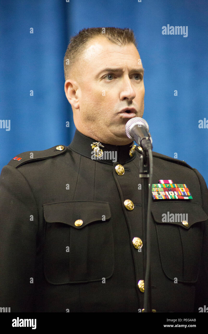 U.S. Marine Corps Chief Warrant Officer 3 Michael Smith, band officer