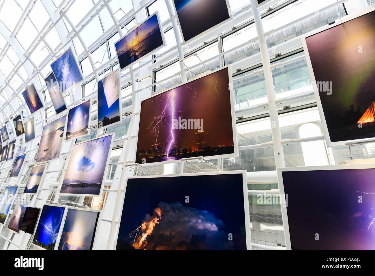 Hong Kong July 09, 2018 Exhibition Highlights Dangers of Hong Kong