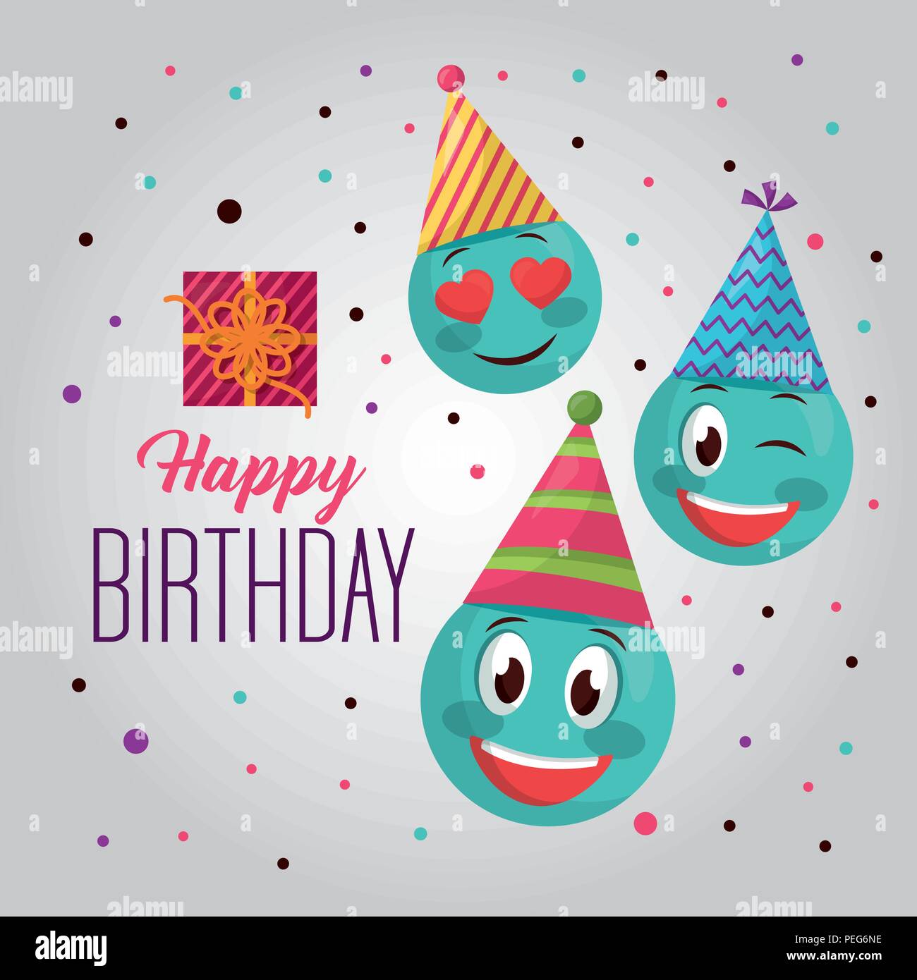 happy birthday card Stock Vector Image & Art Alamy