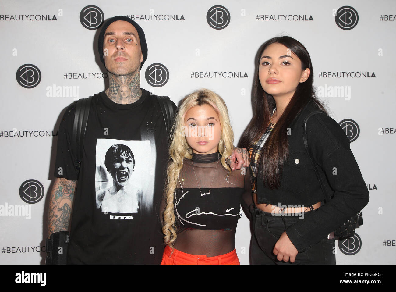 Atiana de la hoya and travis barker hi-res stock photography and images