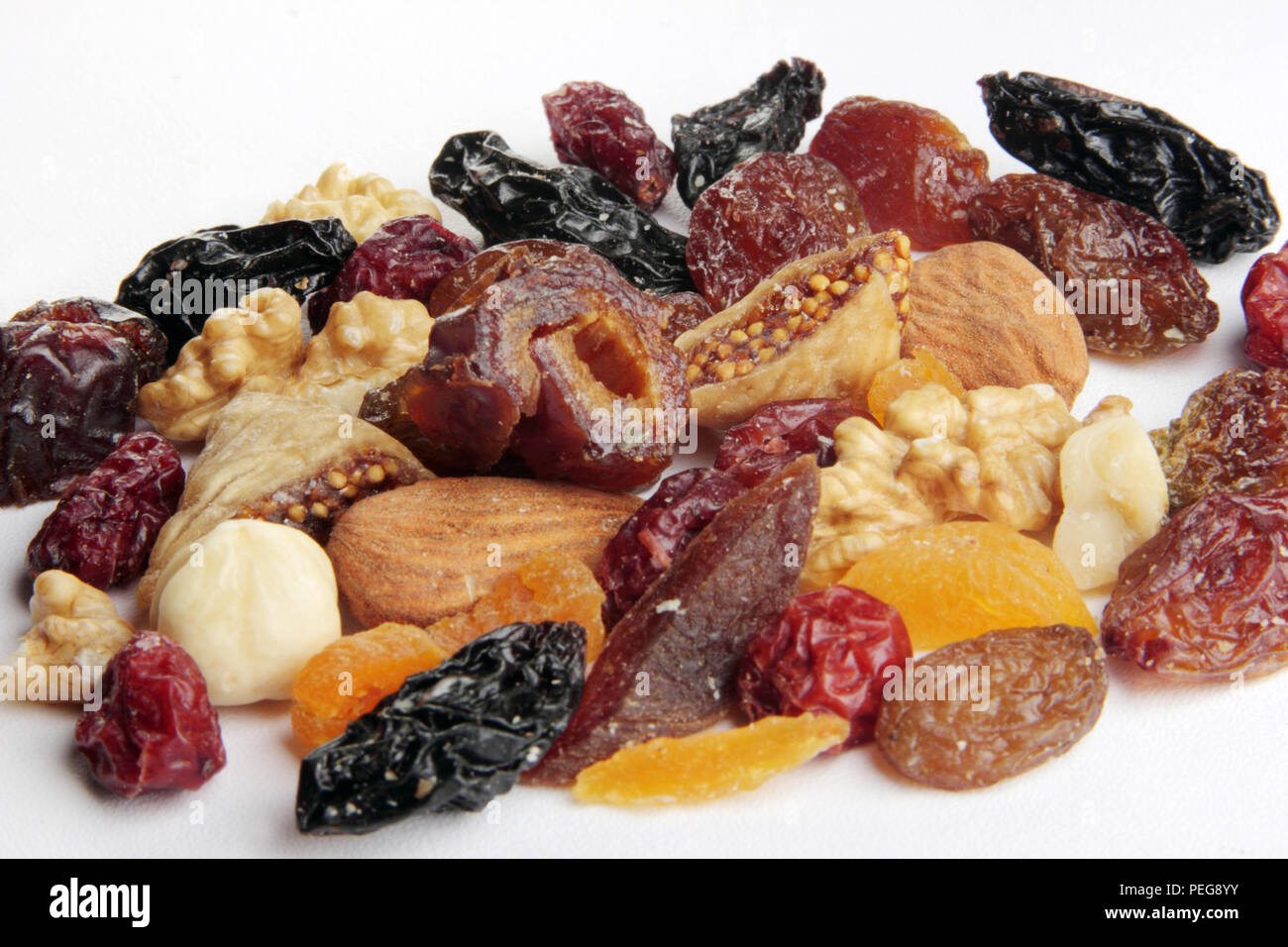 dried fruits and nuts Stock Photo Alamy