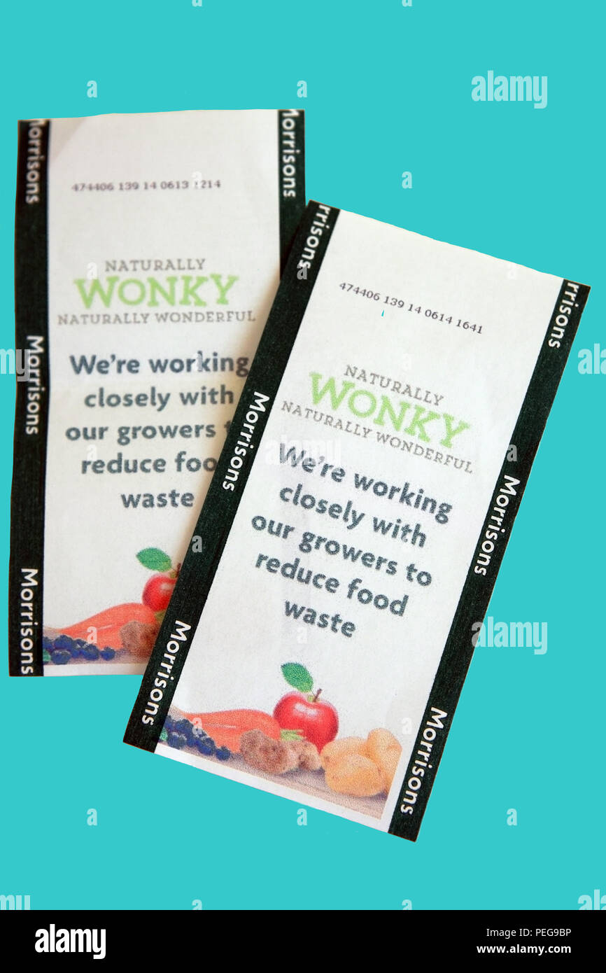 Morrisons promoting wonky fruit and vegetables to help reduce food