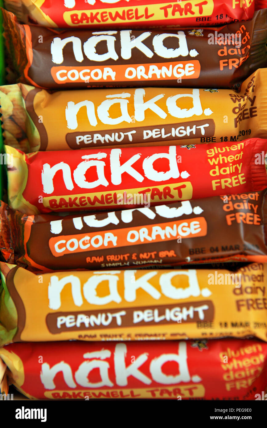Nakd Fruit And Nut Bar Healthy Gluten Free Bars