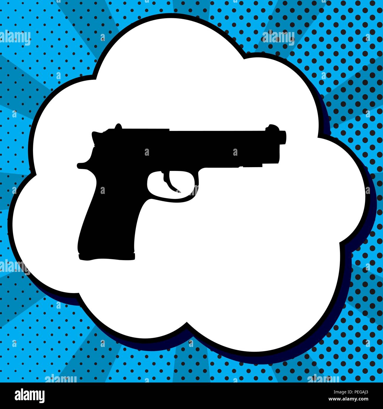 black bubble gun