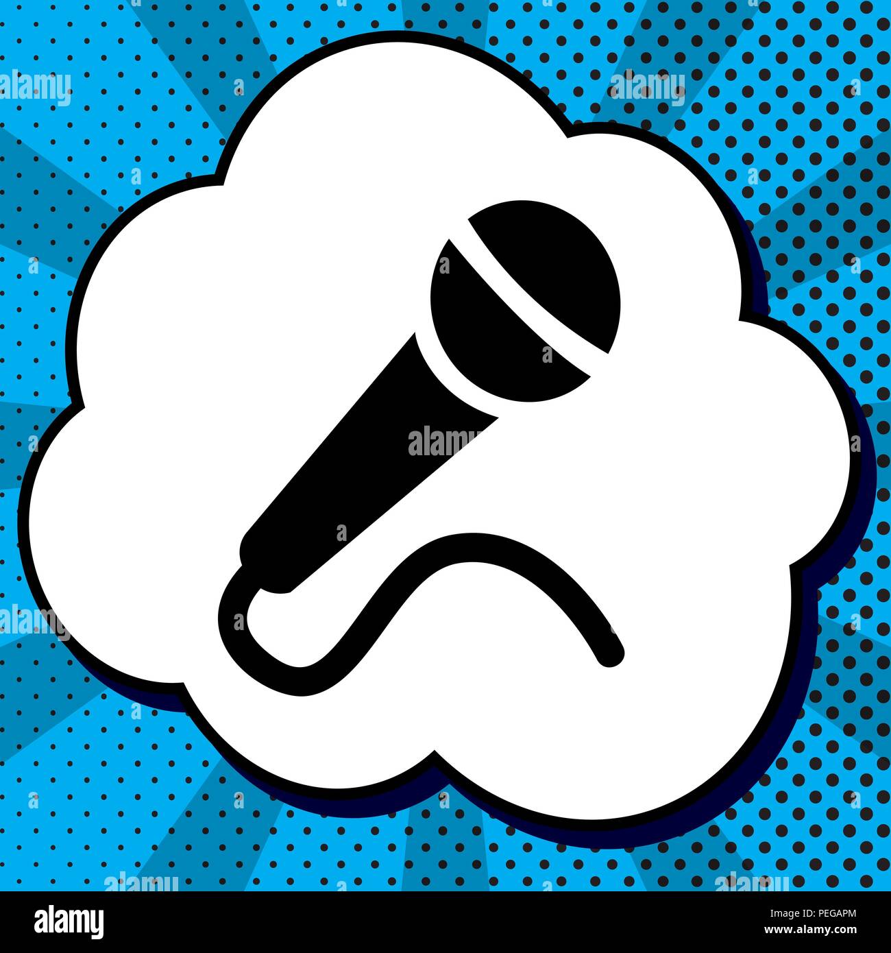 Black mike Stock Vector Images - Alamy