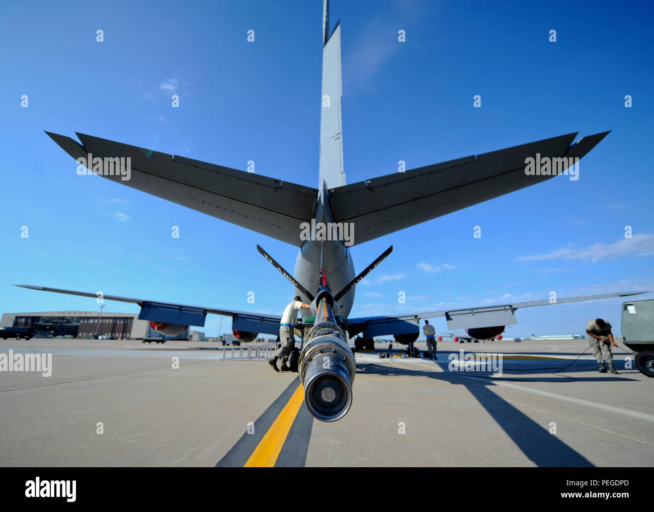 U.S. Air Force Airmen from the 22nd Aircraft Maintenance Squadron ...