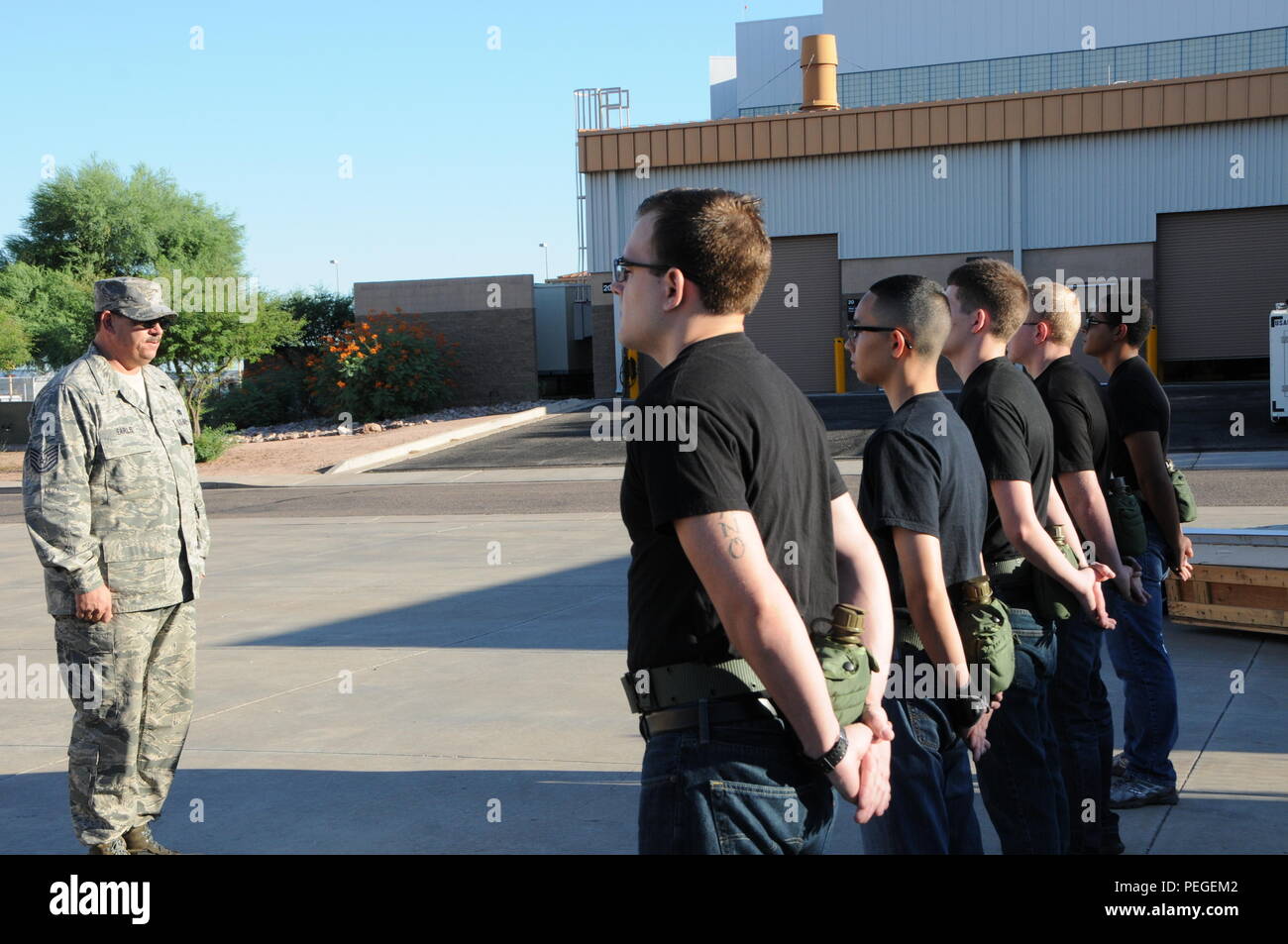 army basic training process
