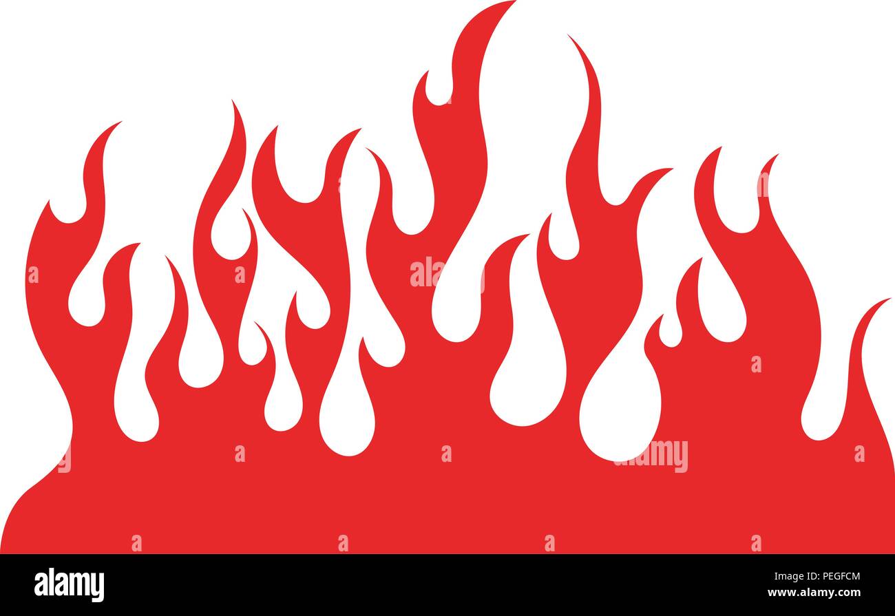 Fire flame vector illustration design template Stock Vector Image & Art ...