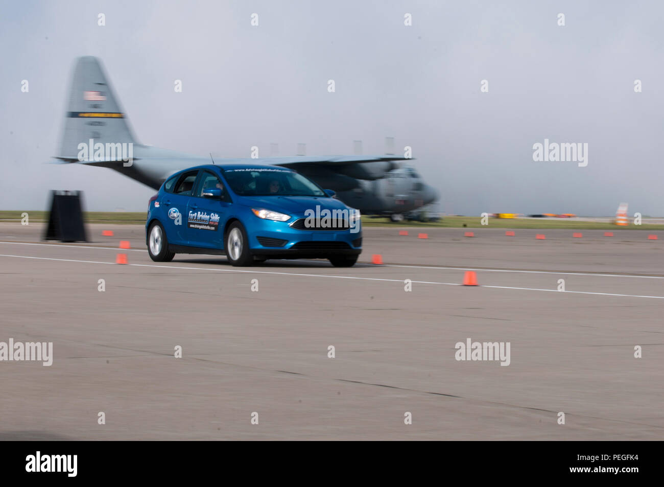 Teen Driving Course >> Teen Driver Participates In A Reaction Time Course At The Teen Driving Course >> Teen Driver Participates In A Reaction Time Course At The