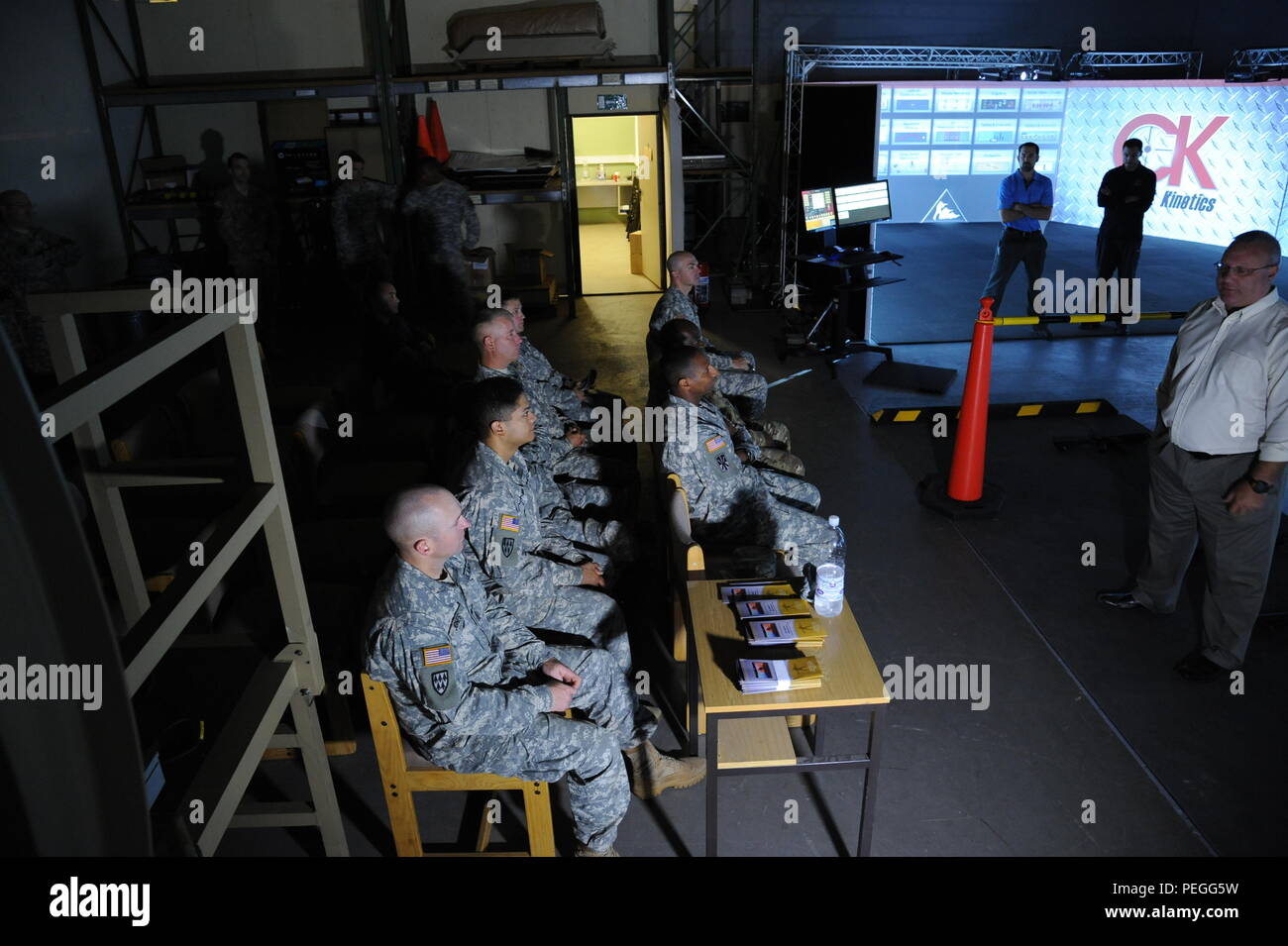 Timothy R. Watson, the local Training Support Center chief,