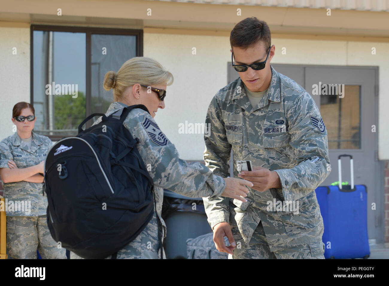 144th Fighter Wing Id Card