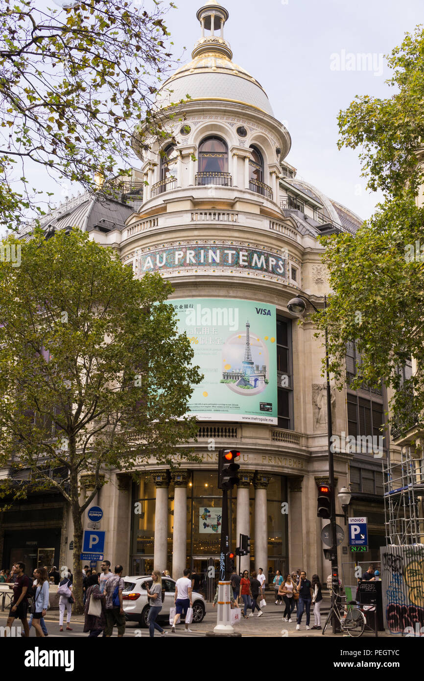 Paris France June 8 2018 View Stock Photo 1315204733