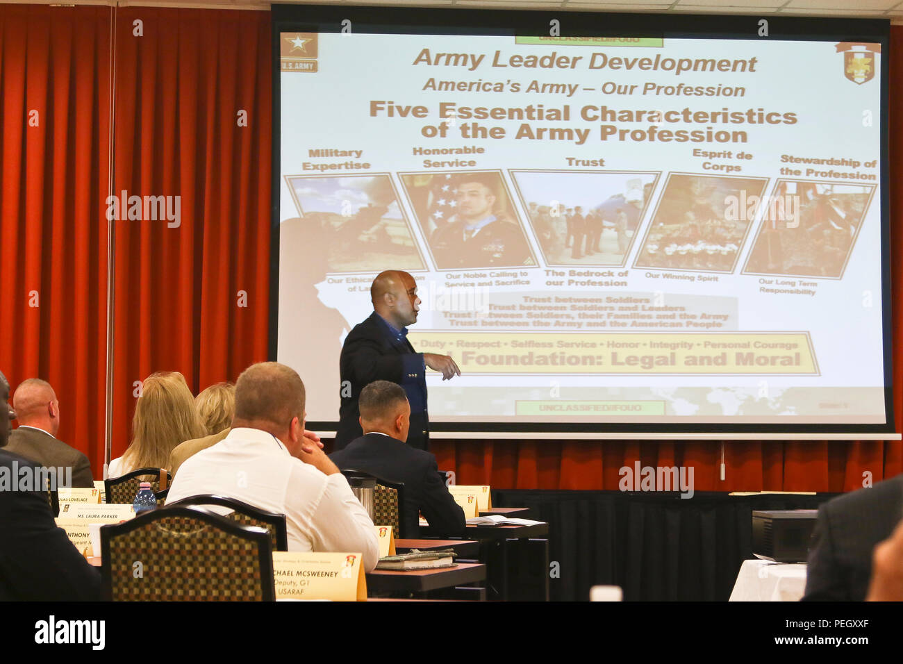 Senior leader strategy and orientation session hi-res stock photography ...