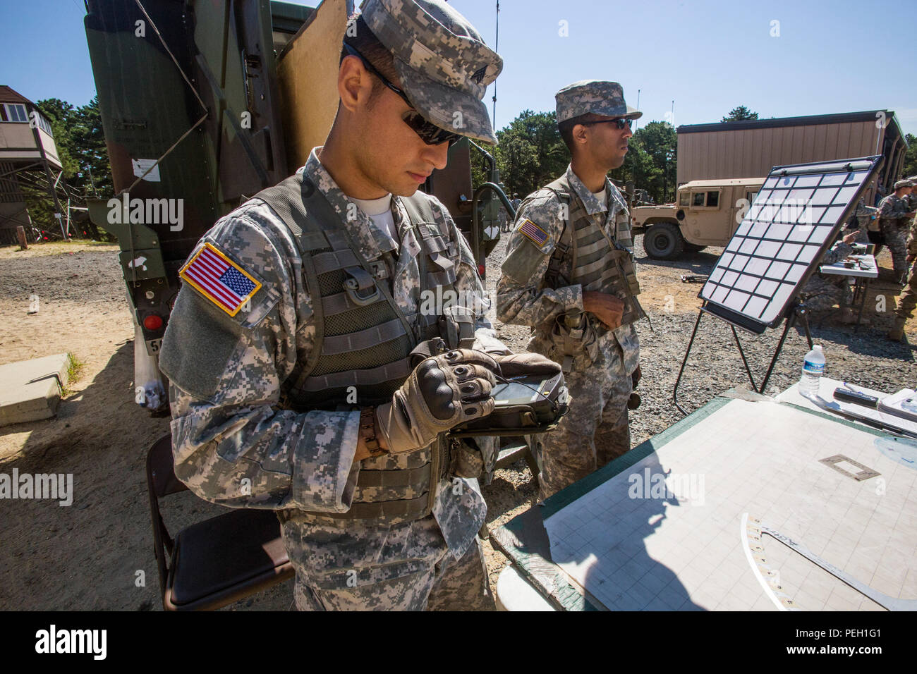 Fire direction and control center hires stock photography and images