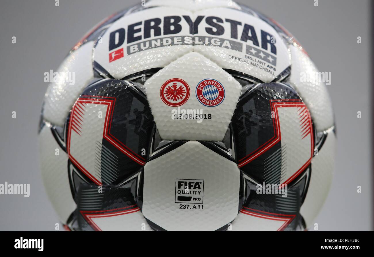 Frankfurt Deutschland 12th Aug 18 Firo 12 08 18 Football 1 Bundesliga Season 18 19 Supercup Final Eintracht Frankfurt Fc Bayern Munich 0 5 Spielball Derbystar Usage Worldwide Credit Dpa Alamy Live News Stock Photo Alamy