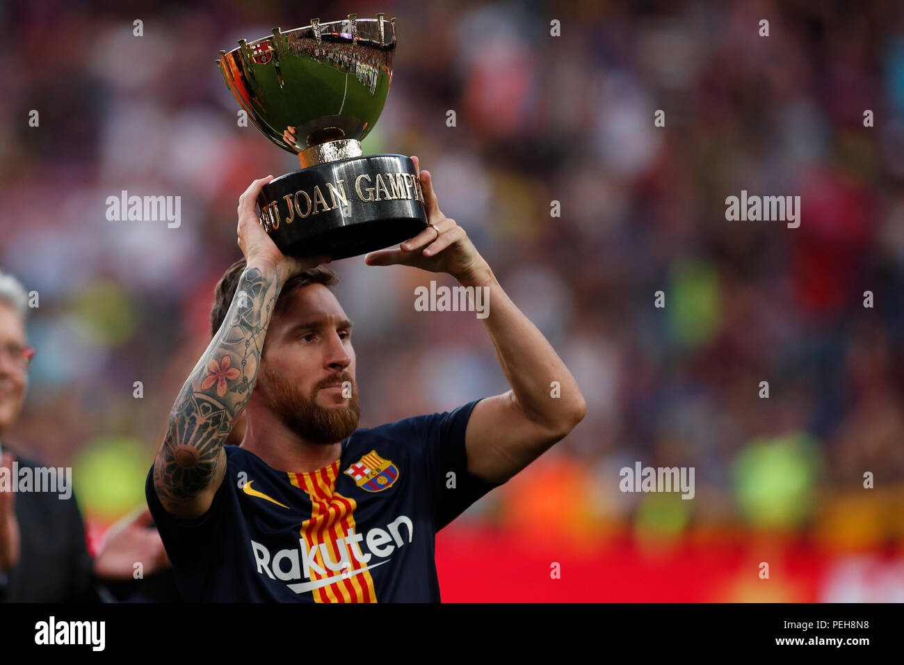 Camp Nou Barcelona Spain 15th Aug 2018 Joan Gamper Trophy 