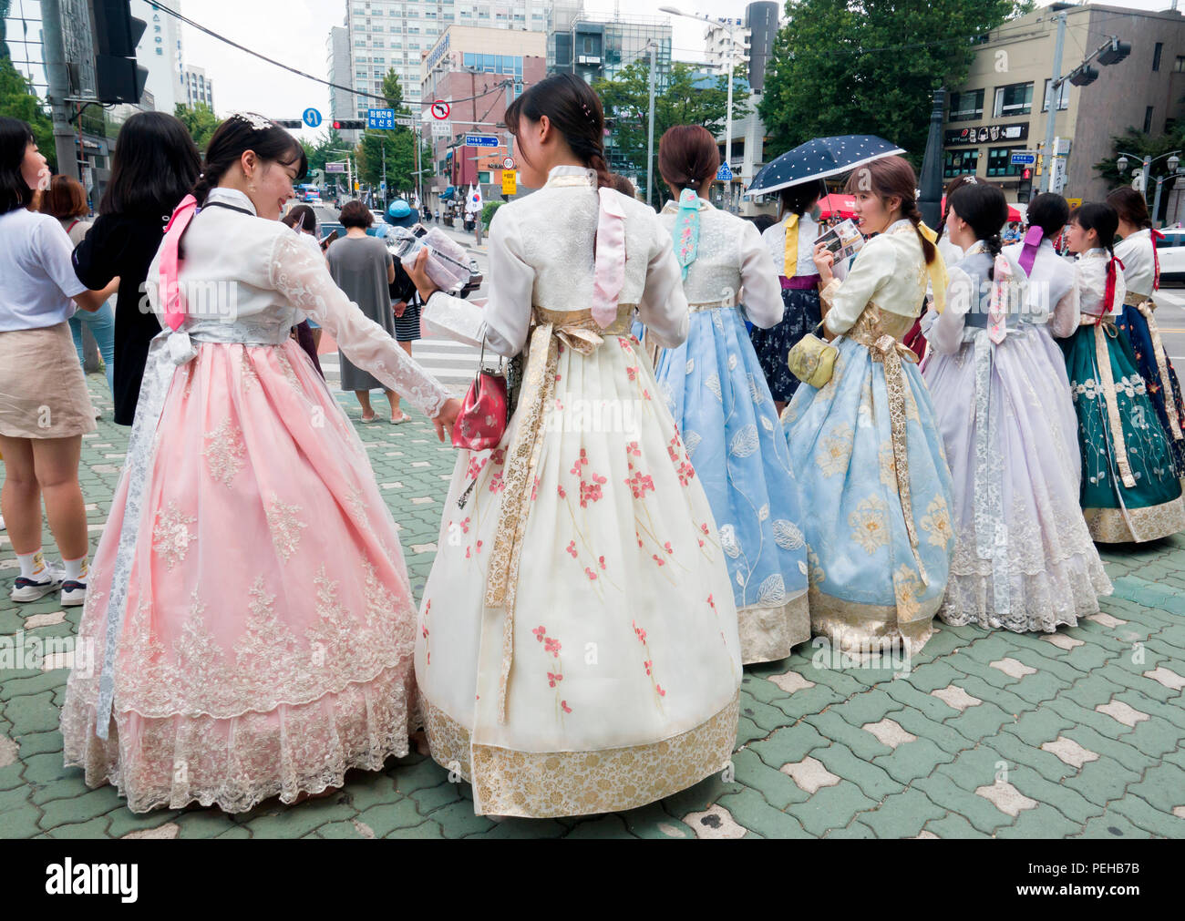 Summer hanbok hot sale