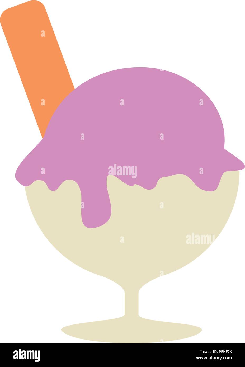ice cream cup isolated icon Stock Vector Image & Art - Alamy