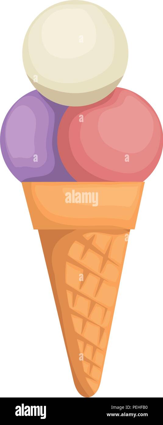 ice cream cone isolated icon Stock Vector Image & Art - Alamy