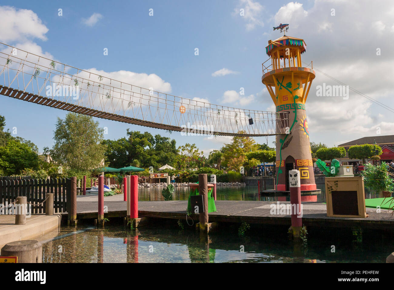 Legoland Theme Park in Windsor, Berkshire, England. Stock Photo