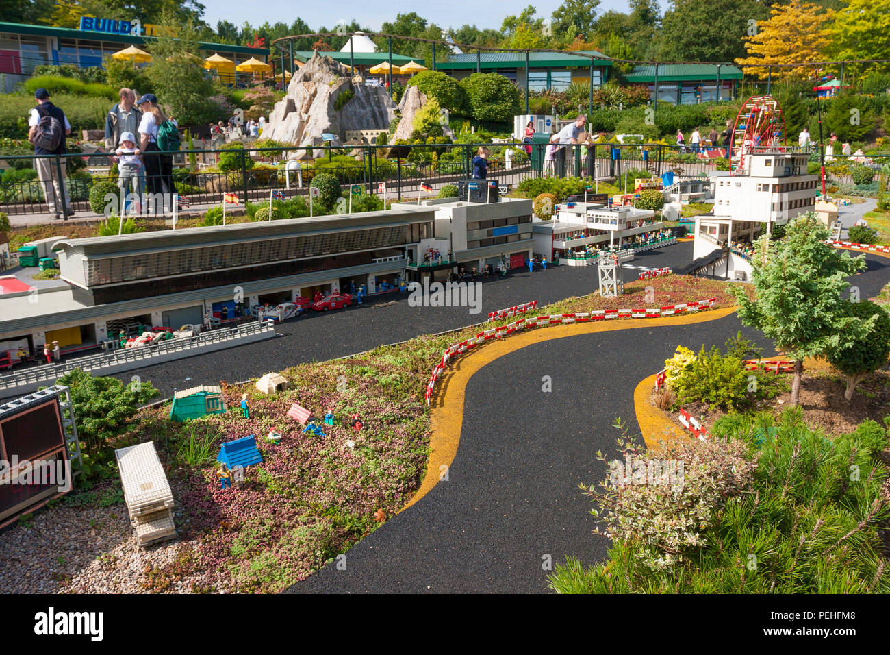 Legoland Inland Legoland Theme Park in Windsor, Berkshire, England Stock Photo - Alamy