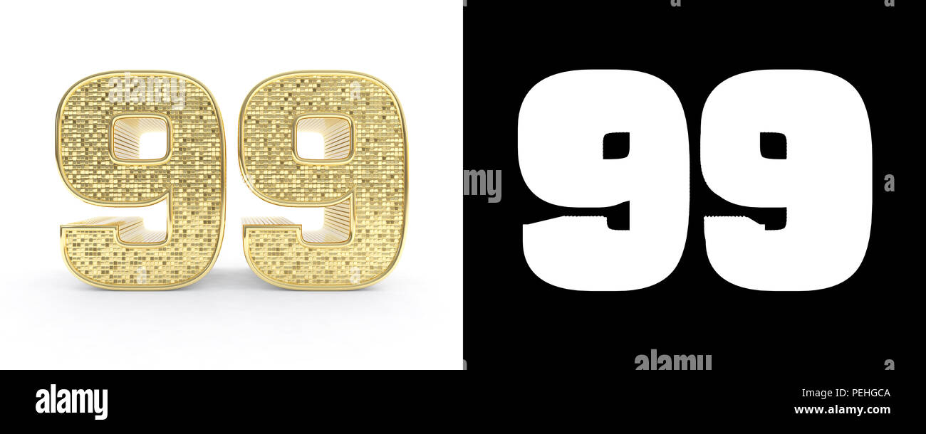 Golden Number Ninety Nine Number 99 On White Background With Drop Shadow And Alpha Channel 3d Illustration Stock Photo Alamy Golden Number Ninety Nine Number 99 On White Background With Drop Shadow And Alpha Channel 3d Illustration Stock Photo Alamy