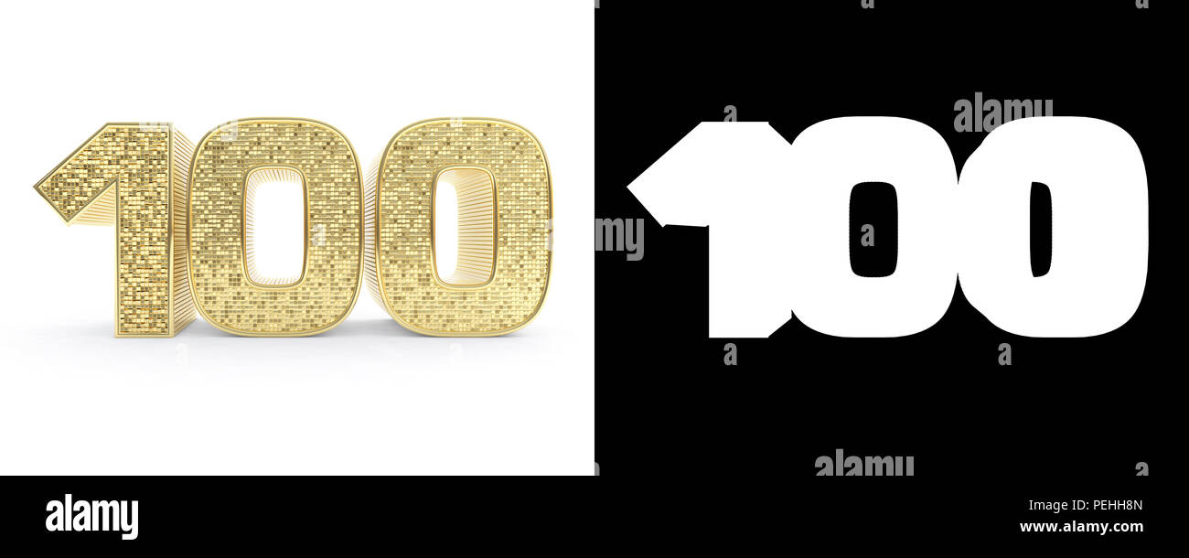 Number 100 And Decorative High Resolution Stock Photography And Images Alamy