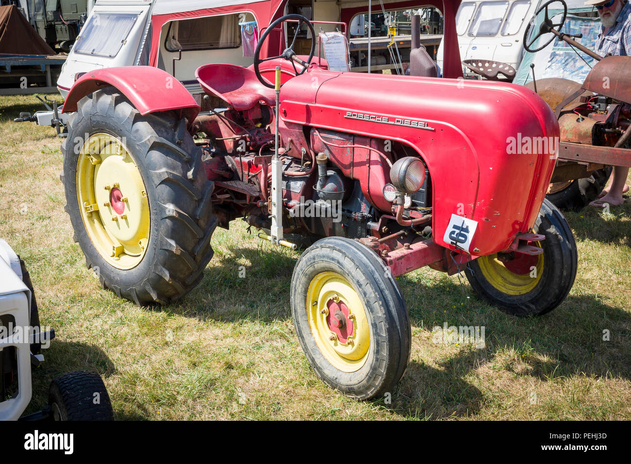Porsche diesel tractor hires stock photography and images Alamy